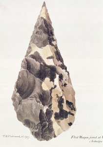 Broń krzemienna, 1797 (wc na papierze)